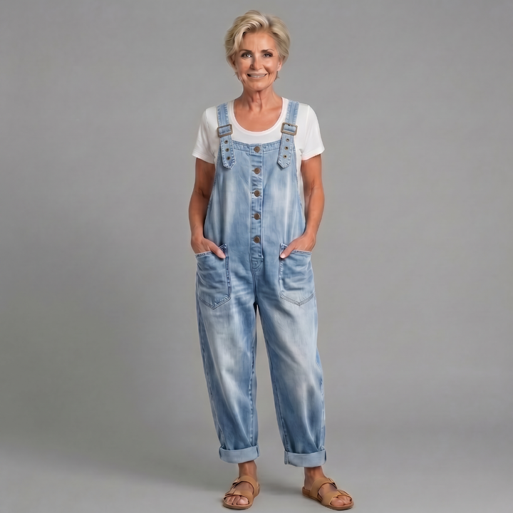 Saylor | Denim Overalls