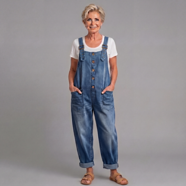 Saylor | Denim Overalls