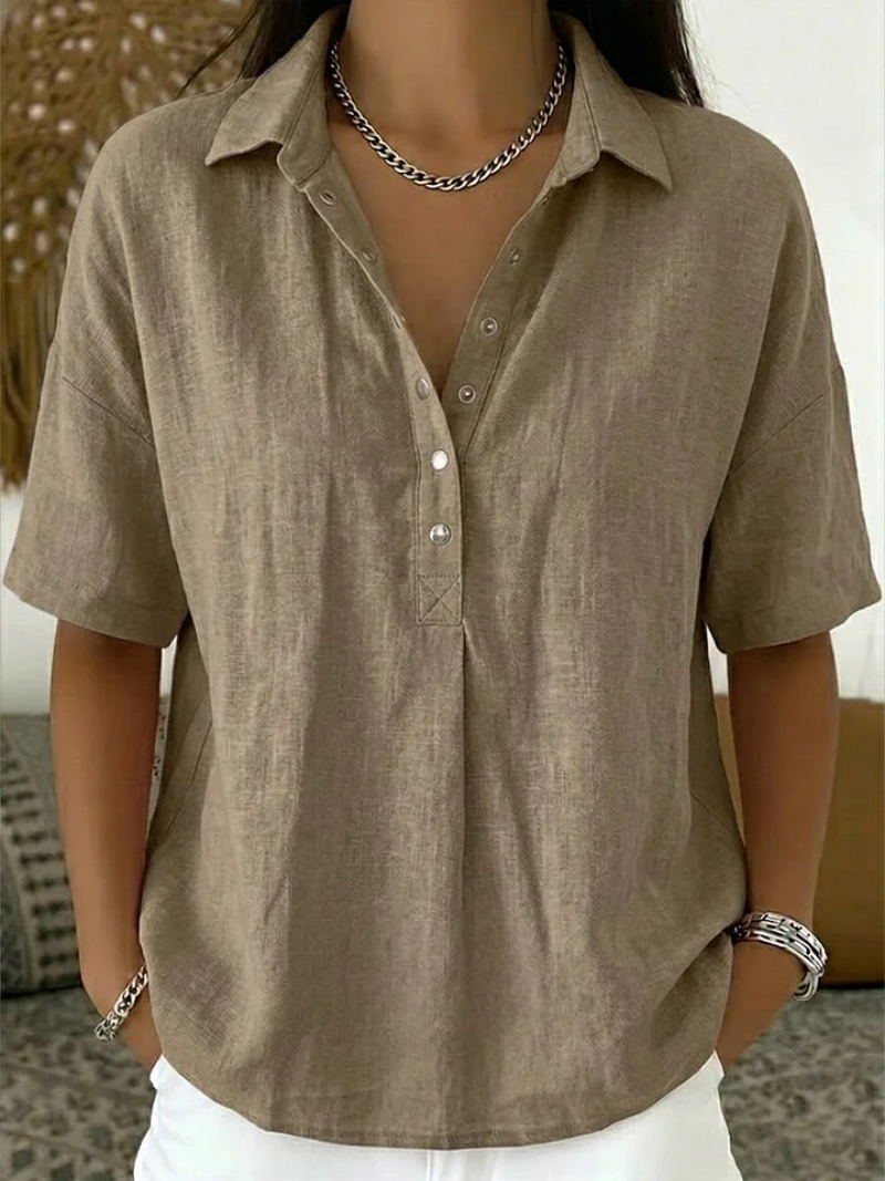 Willow | Linen Blouse