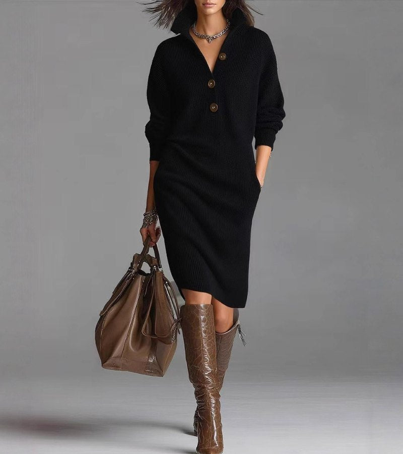 DAMARIS | Elegant Knit Dress