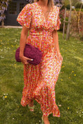Linda | Flattering Floral Dress