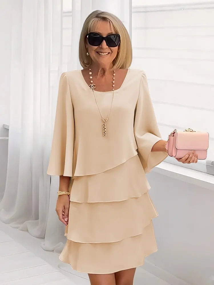 Catherine | Elegant Comfort Dress