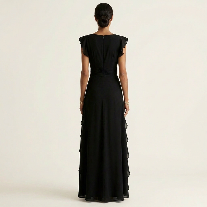 Yana | Ruffle Maxi Dress