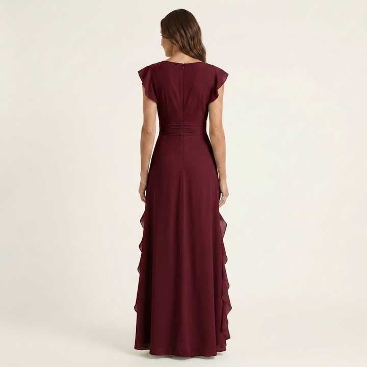 Yana | Ruffle Maxi Dress