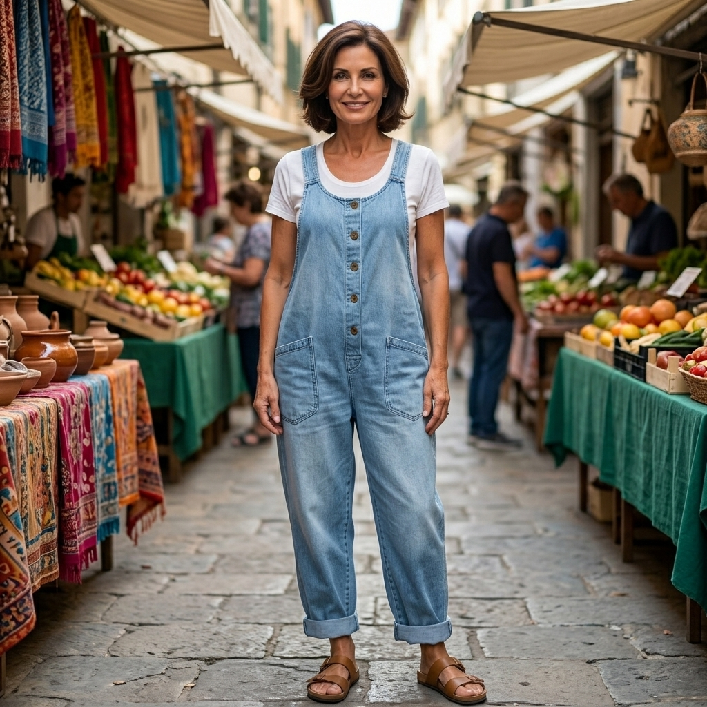 Saylor | Denim Overalls