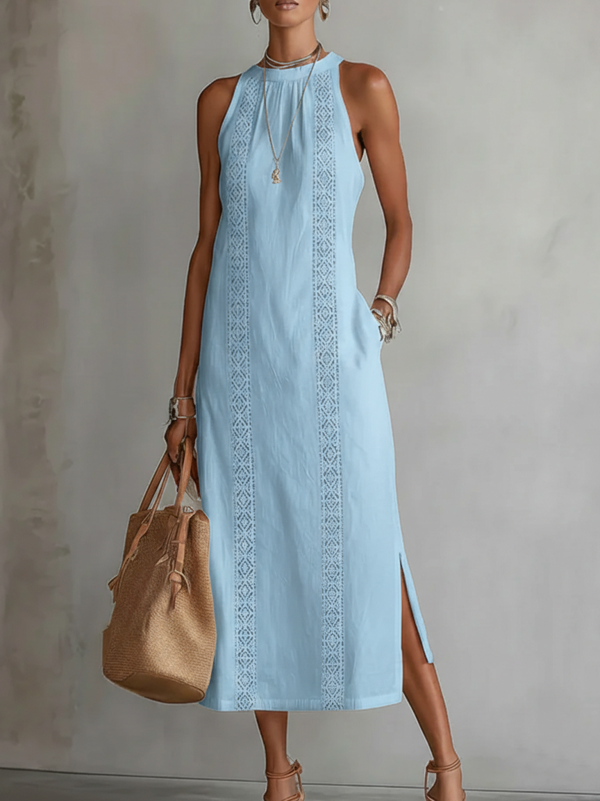 Jimena | Linen Midi Dress